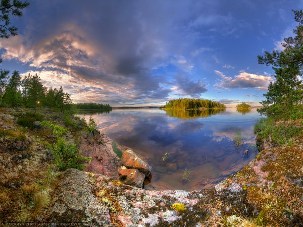 Река Ладога