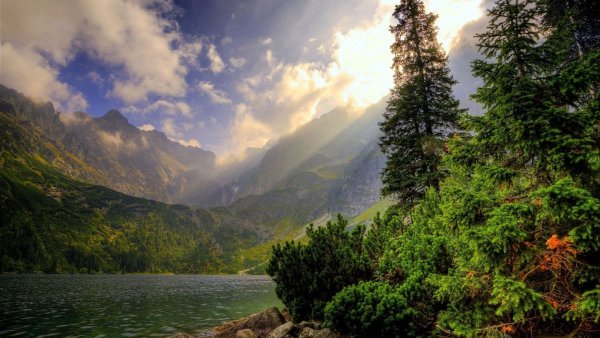 Красивые пейзажи с водой