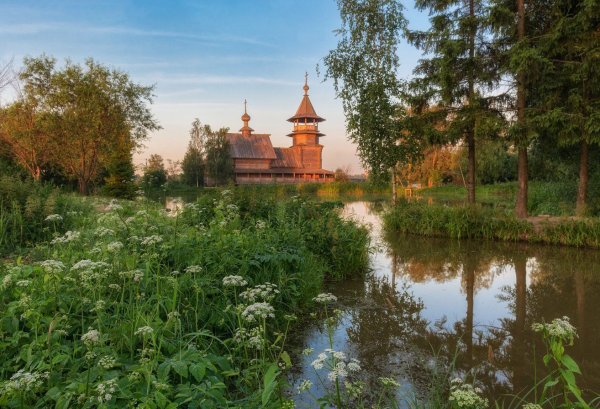 Ярославль река церкви