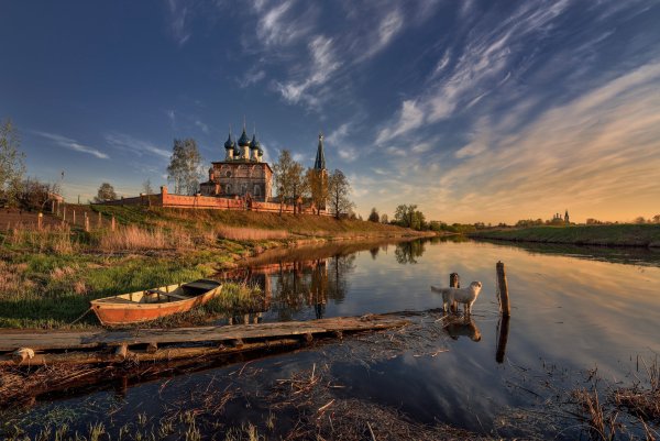 Осень храм Коломна