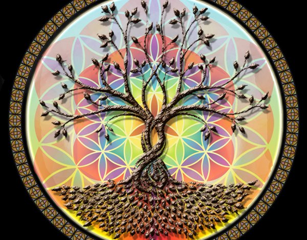 Дерево жизни Инь Янь