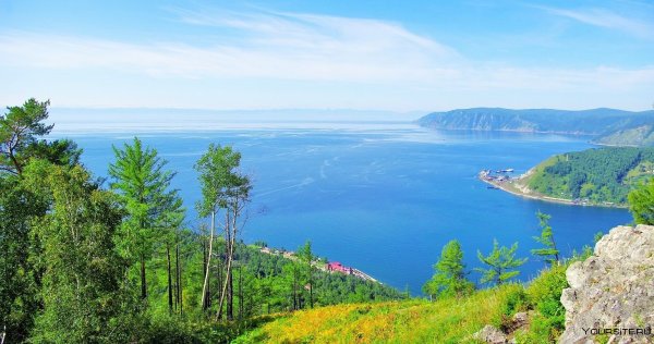 Озеро Байкал летом Ольхон