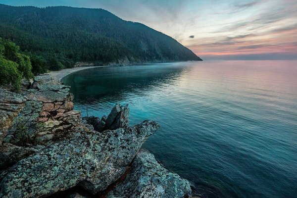 Озеро Байкал печать