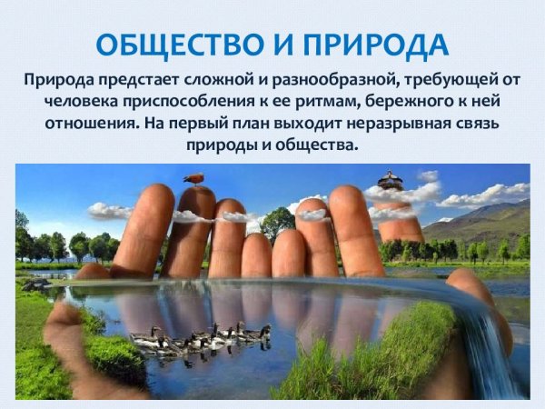 Общество и природа
