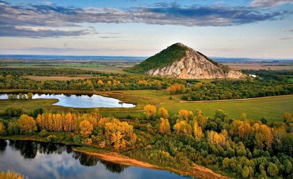 Река Караидель в Уфе
