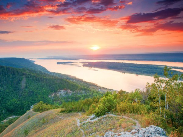 Самара Жигулевский заповедник гора Стрельная