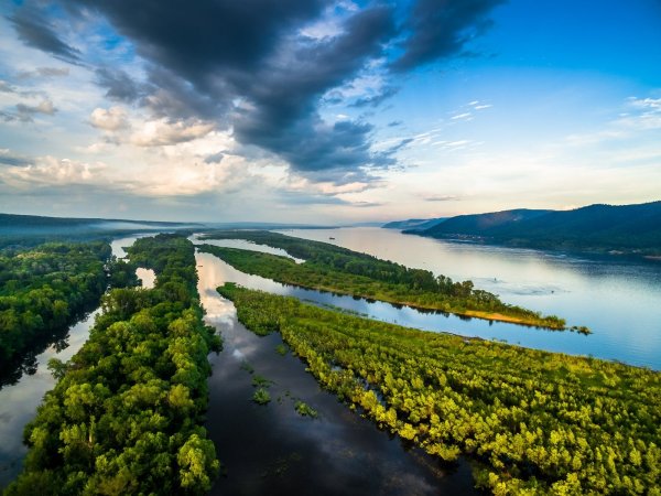 Волга Самара природа