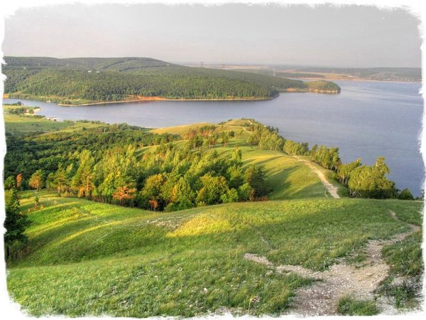 Берег Волги Самарская лука