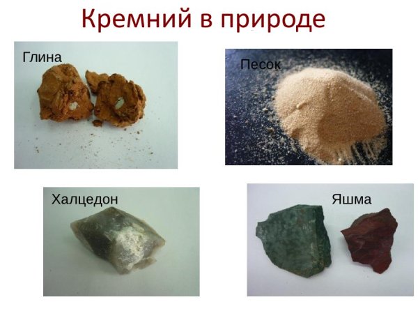 Кремнезем нахождение в природе