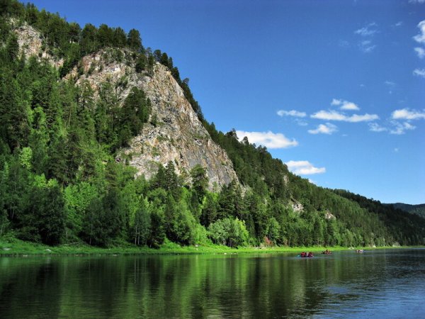 Гора открытая в Кузнецком Алатау