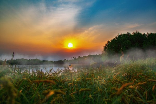 Природа рассвет