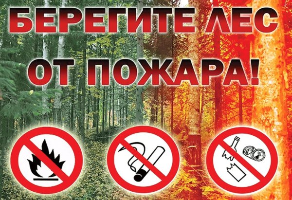 Памятка осторожно огонь
