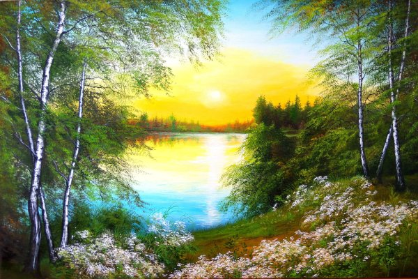Кораблева Елена Николаевна лето холст