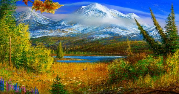 Картина природа