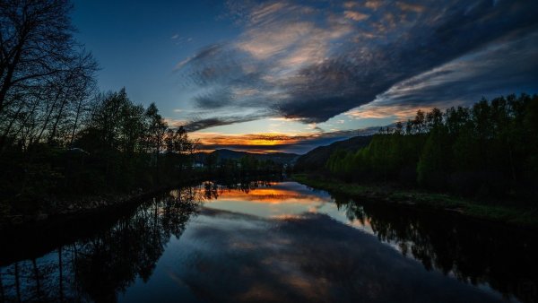 Природа вечер