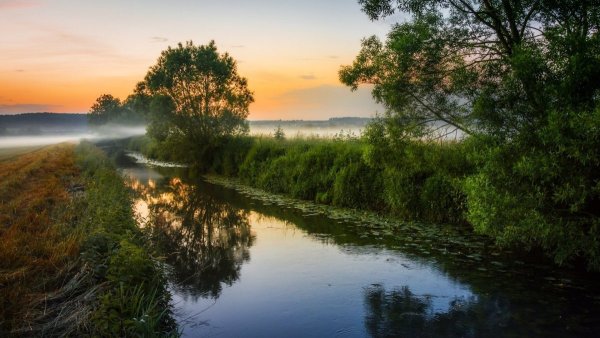 Красивая природа рыбалка