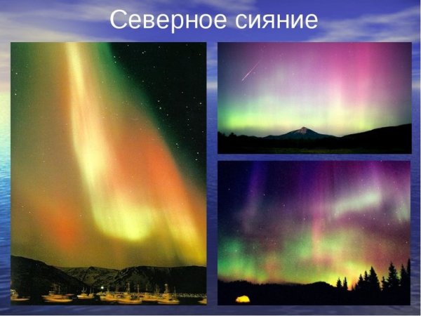 Природные и погодные явления