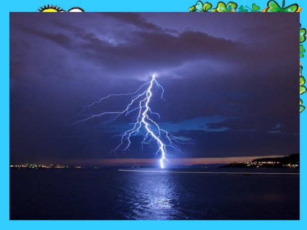 Неживая природа молния