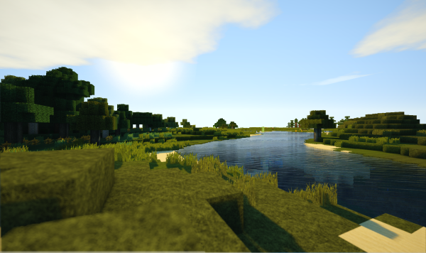 Minecraft ландшафт