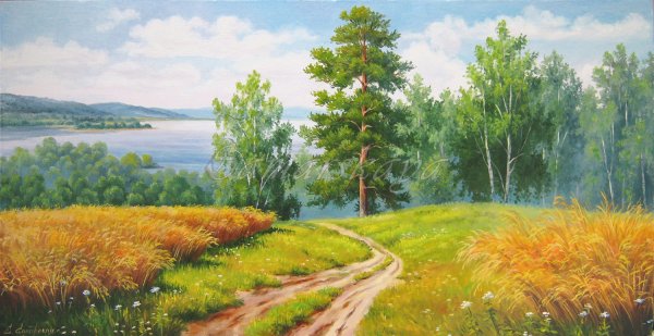 Живопись художник Елена Михайловна Самарская.