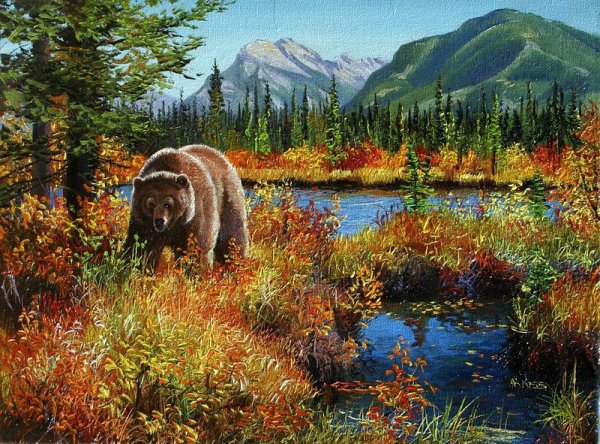 Художник Даррел Буш (Darrell Bush)