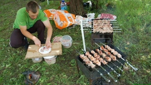 Осень шашлыки