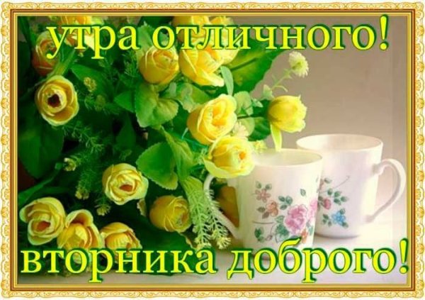 Доброе утро вторника
