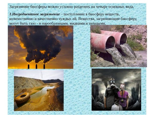 Загрязнение почвенного Покрова источники