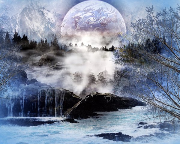 Картинки фэнтези природа