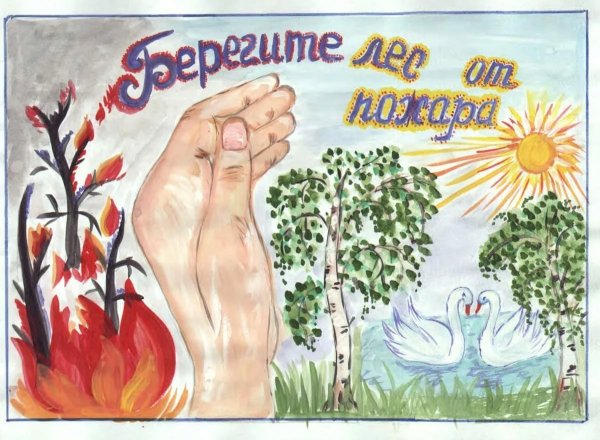 Рисунок на тему береги природу