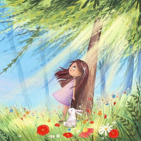 Природа красота дети