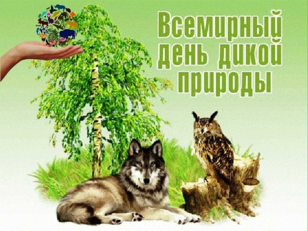 3 Марта Всемирный день дикой природы