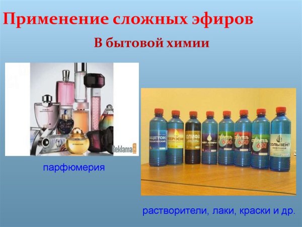 Сложные эфиры и их запахи