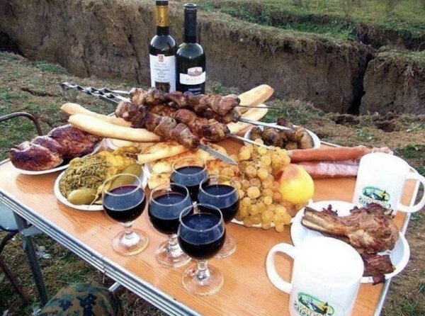 Блюда на гриле