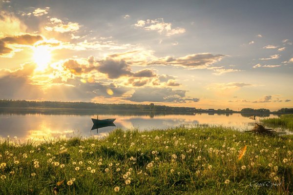 Пейзаж рассвет