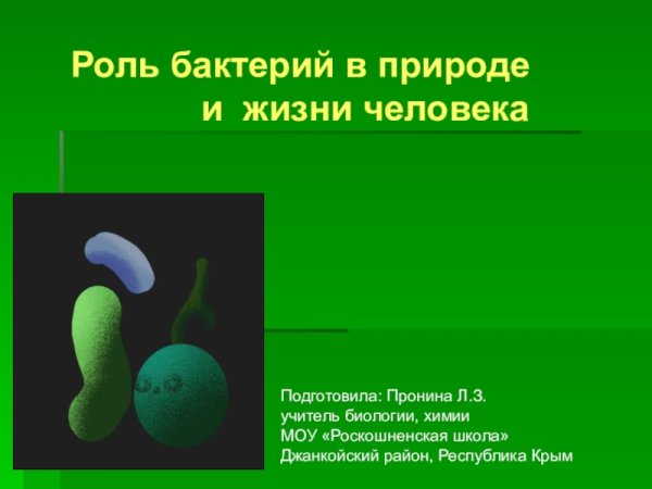 Условно патогенные бактерии