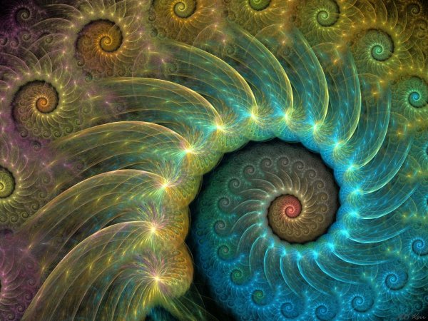 Сакральная геометрия спираль Фибоначчи