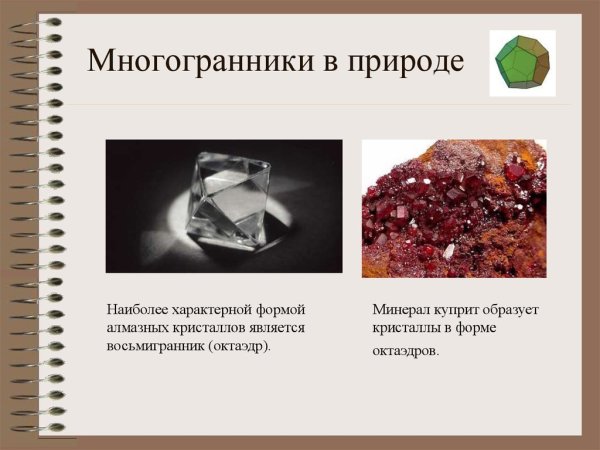 Октаэдр Алмаз многогранник