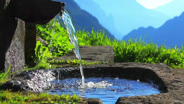 Прозрачный водоем