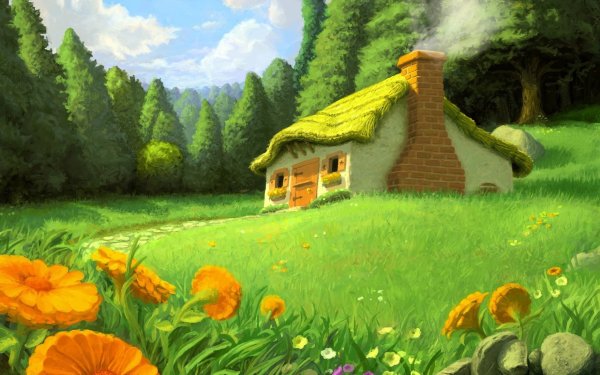 Фэнтези пейзажи