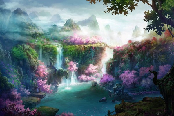 Фантастические пейзажи