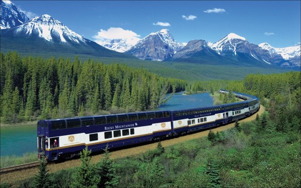 Rocky Mountain поезд