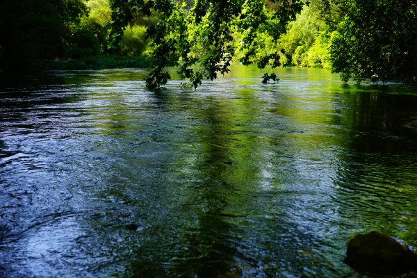 Вода река