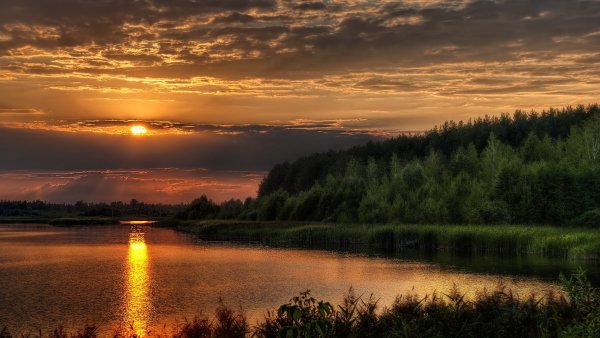 Природа вечер