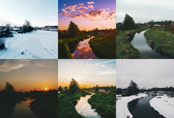 Пейзаж в разных состояниях