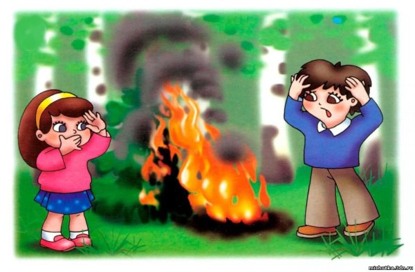 Опасности в природе для детей