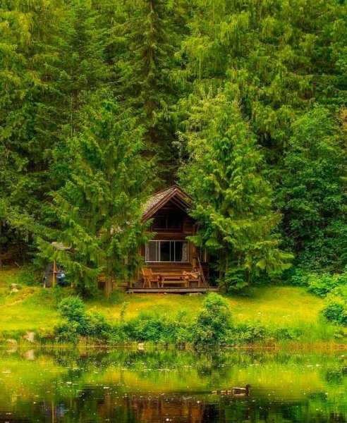 Вермонт река домики