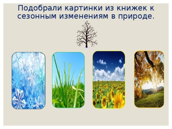 Тема времена года