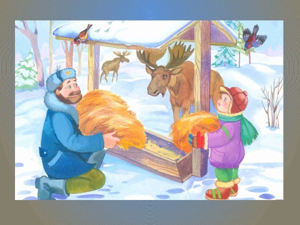 Занятия людей зимой