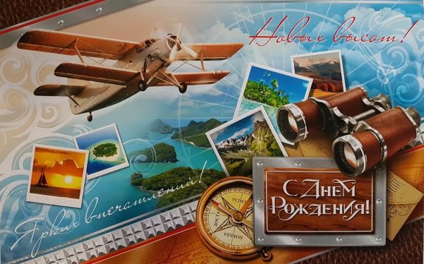 Поздравления с днём рождения мужчине с самолетом